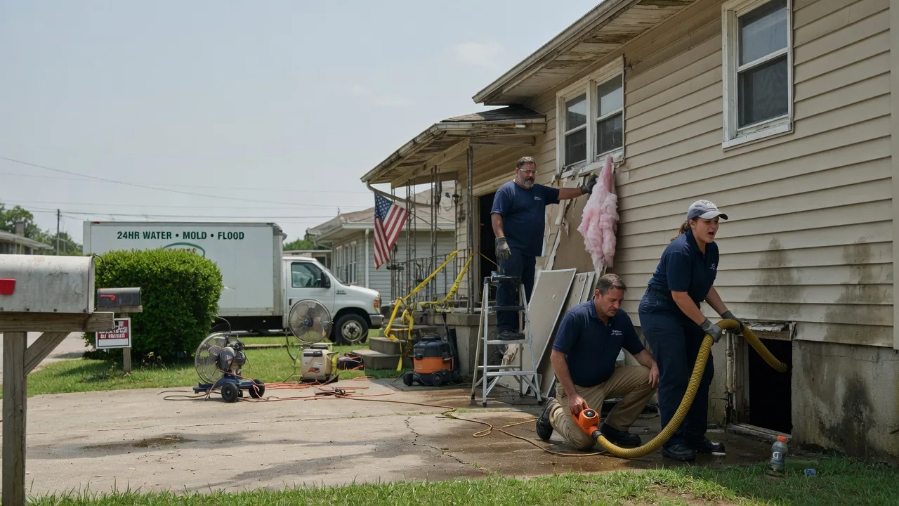 Water Damage Repair in Mississippi State, MS near me